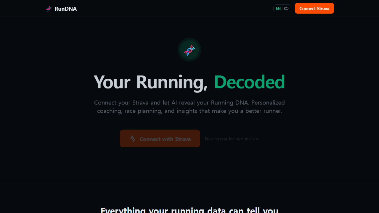 RunDNA screenshot
